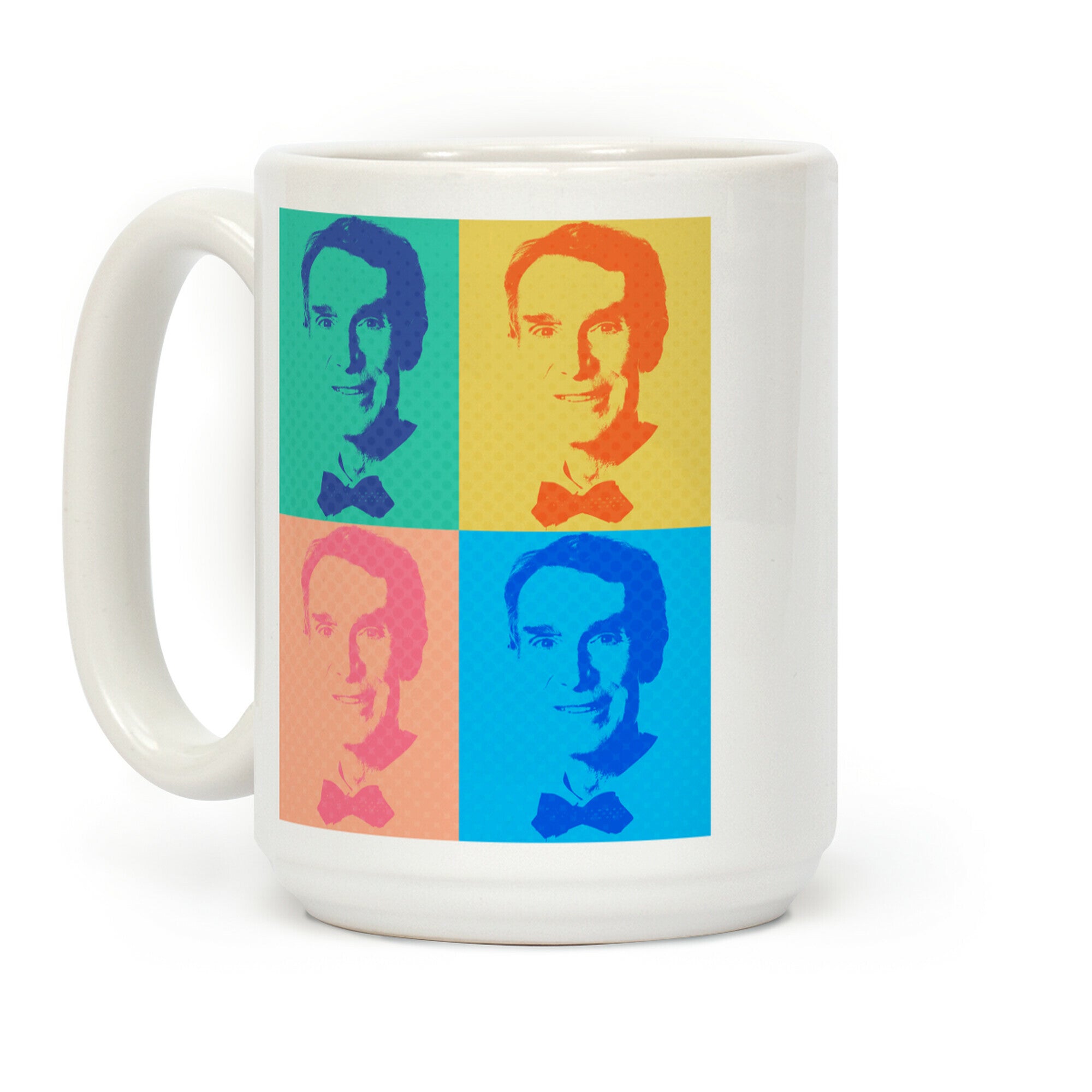Pop Art Bill Nye Coffee Mug